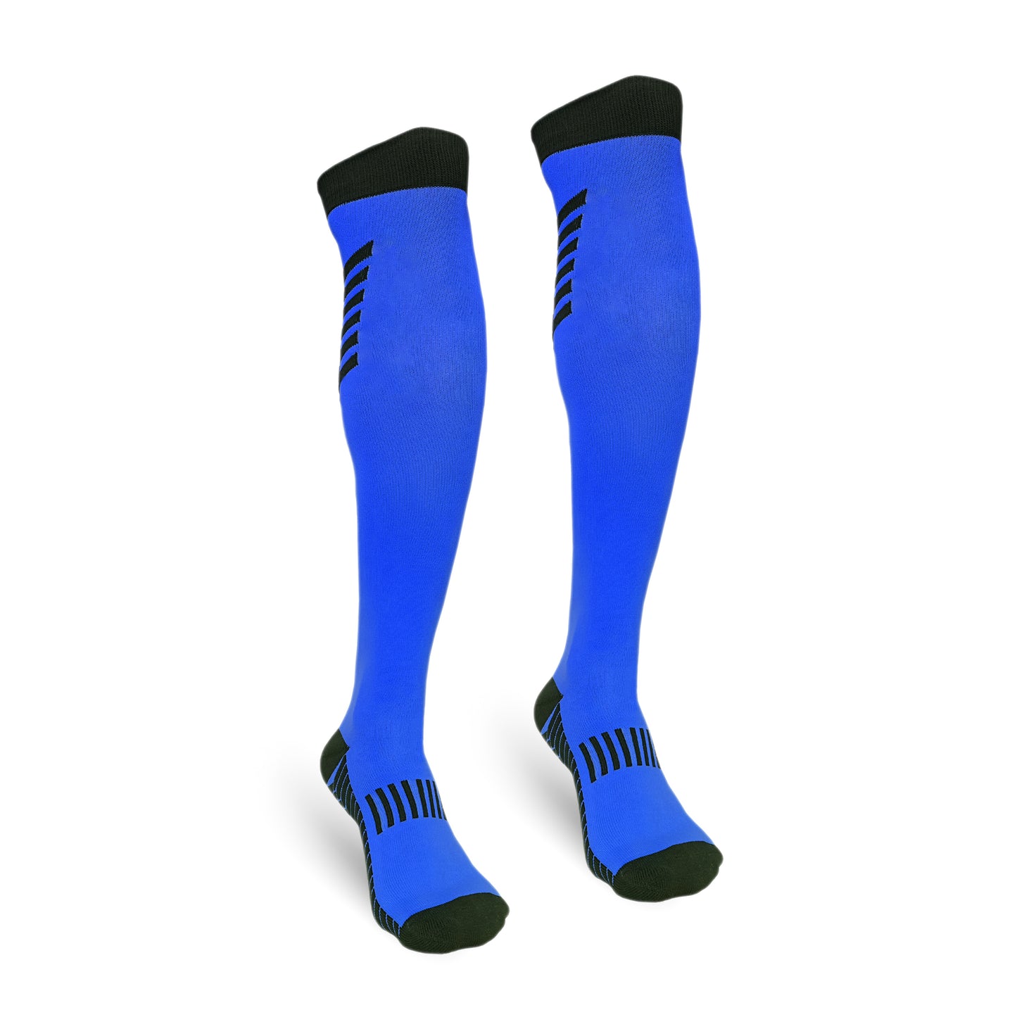 Champion Series Performance Hockey Socks Knee High Length Navy Blue Image 2
