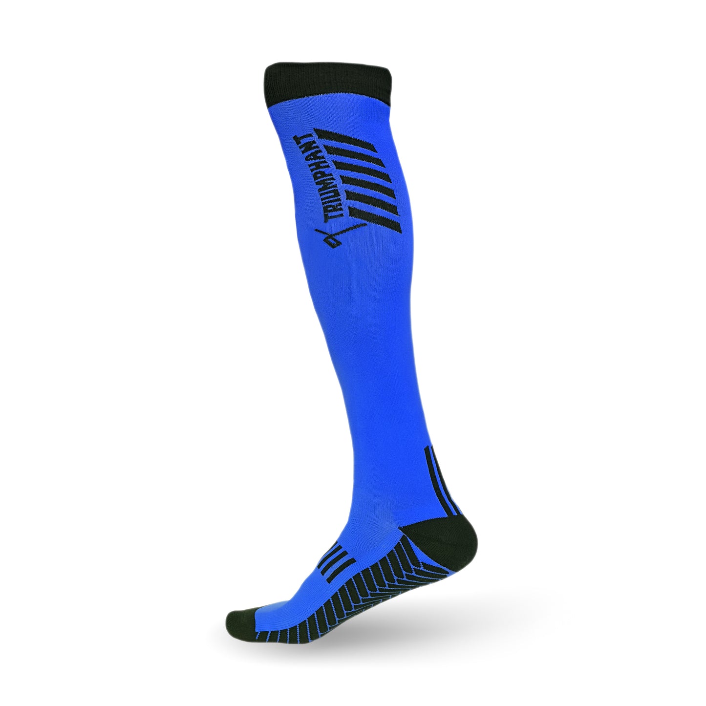 Champion Series Performance Hockey Socks Knee High Length Navy Blue Image 4