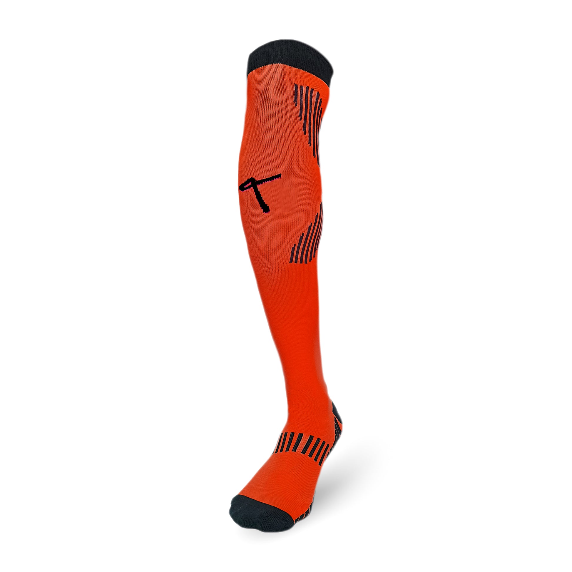 Triumphant Sports X Series Performance Football Socks Knee High Length Red Image 1