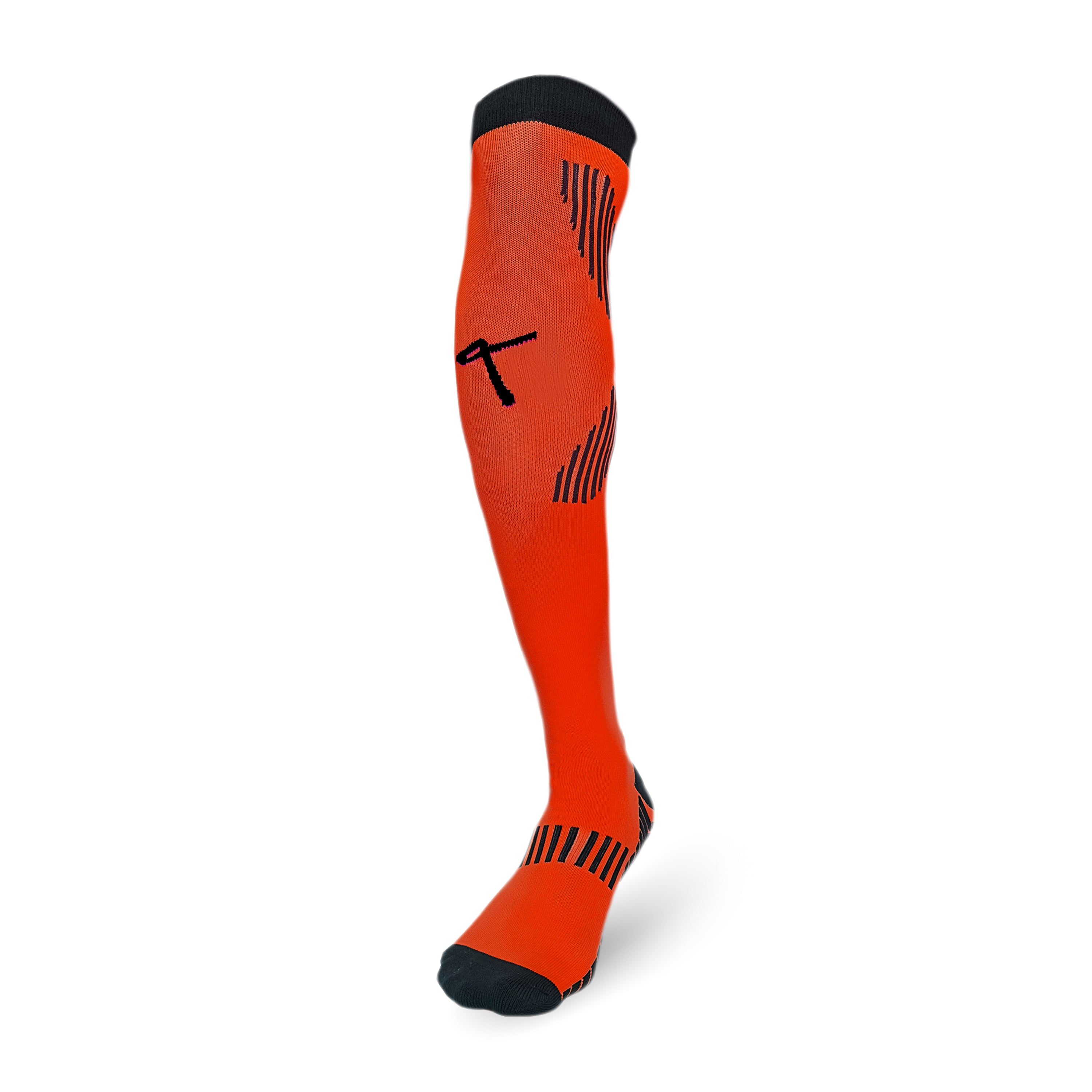Triumphant Sports X Series Performance Football Socks Knee High Length Red Image 1
