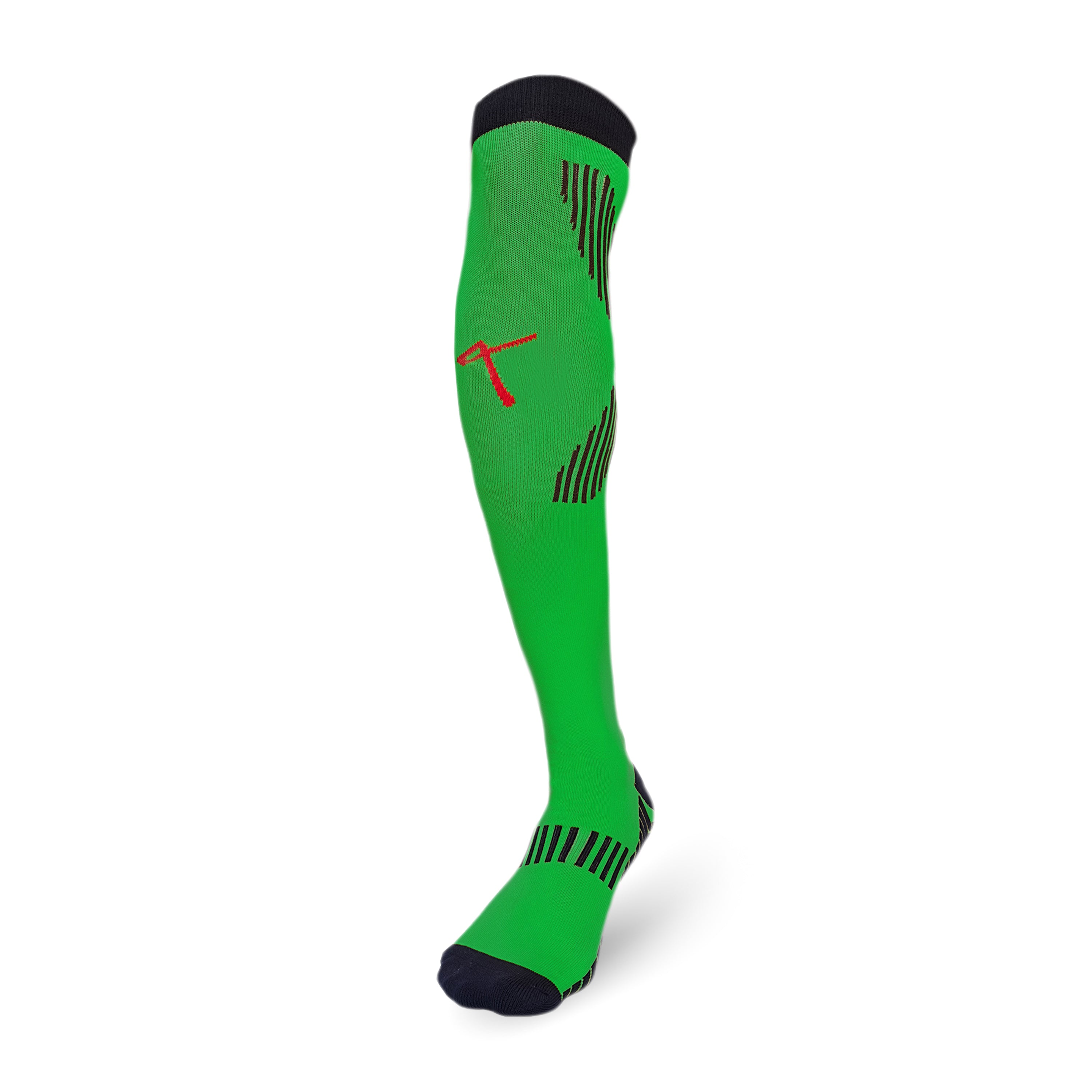Triumphant Sports X Series Performance Football Socks Knee High Length Green Image 1