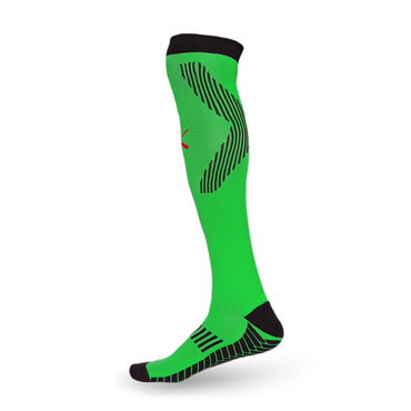 Triumphant Sports X Series Performance Football Socks Knee High Length Green Image 2