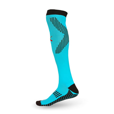 Triumphant sports X Series Performance Football Socks Over the Knee Sky Blue Image 2