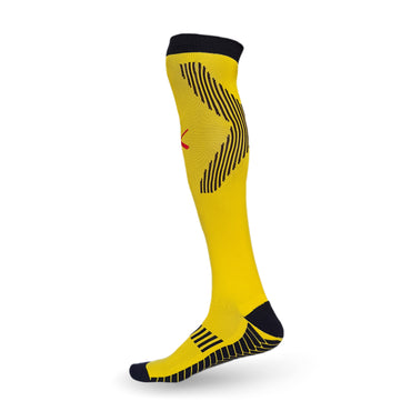 Triumphant Sports X Series Performance Football Socks Knee High Length Yellow Image 3