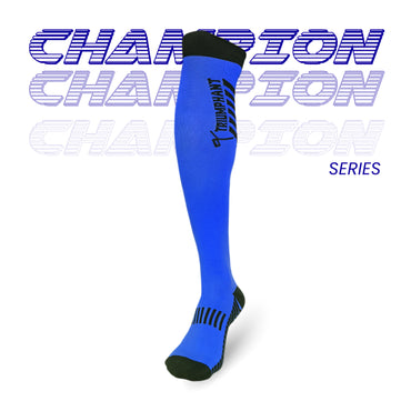 Champion Series Performance Hockey Socks Knee High Length Navy Blue Image 5