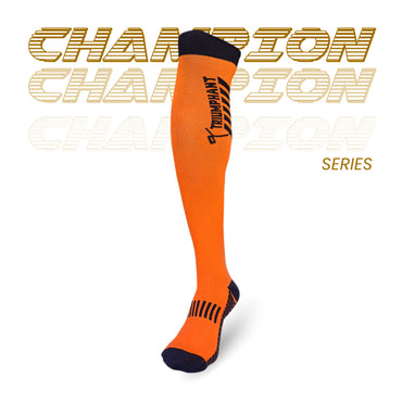 Champion Series Performance Hockey Socks Knee High Length Orange