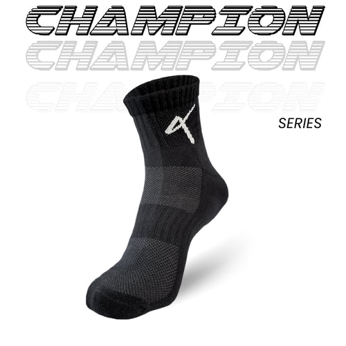 Series image of the Triumphant Sports Specialised Activewear Socks Champion Series Ankle Length Black