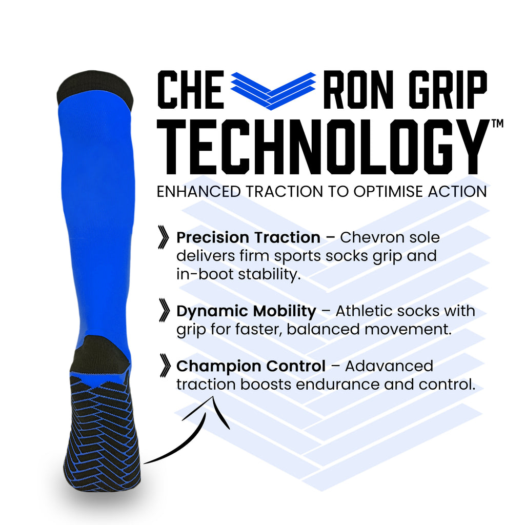 Pack of 3 - Navy Blue | Champion Series Performance Hockey Socks Knee High Length